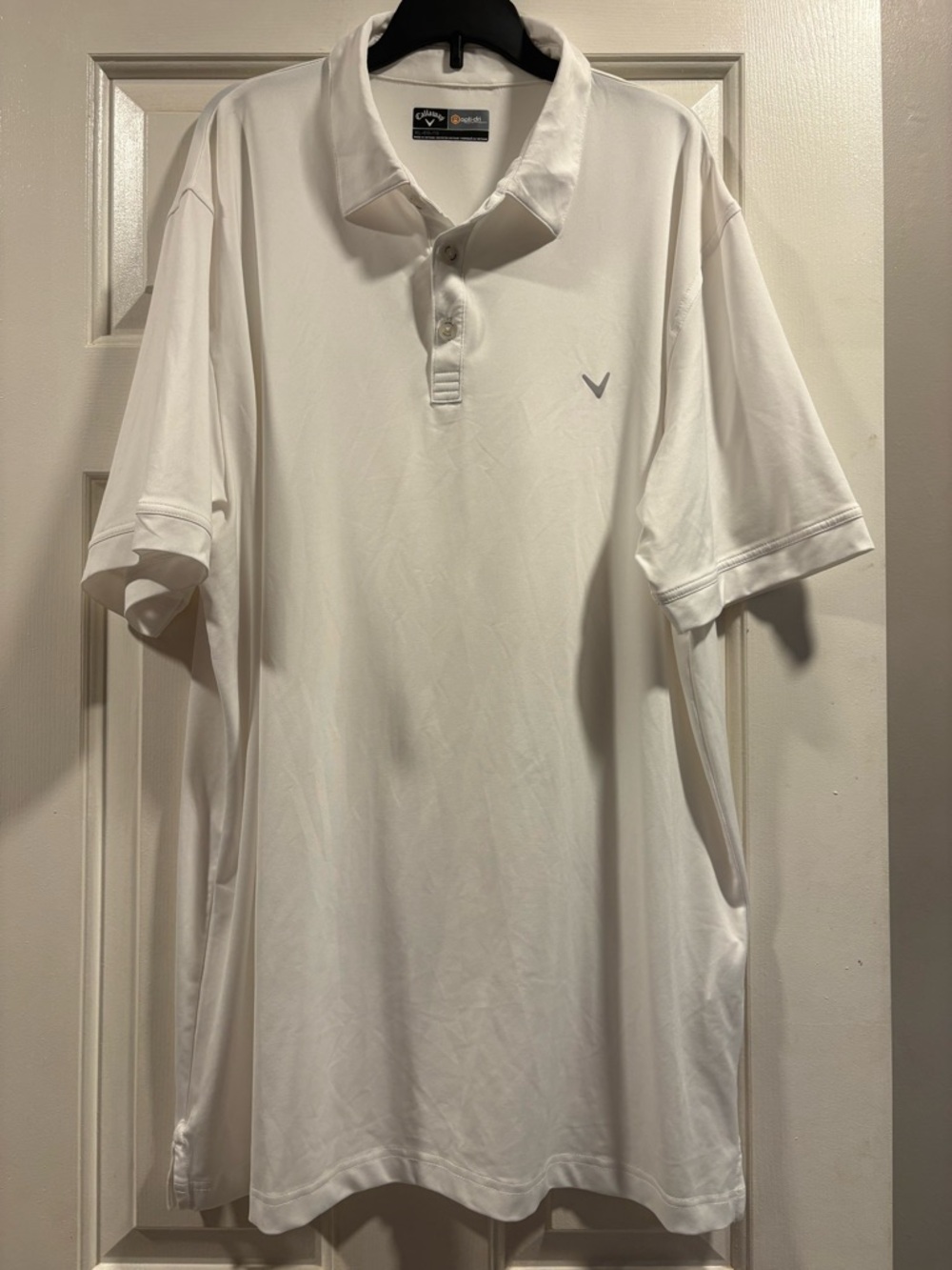 Callaway Men's White Performance Golf Polo